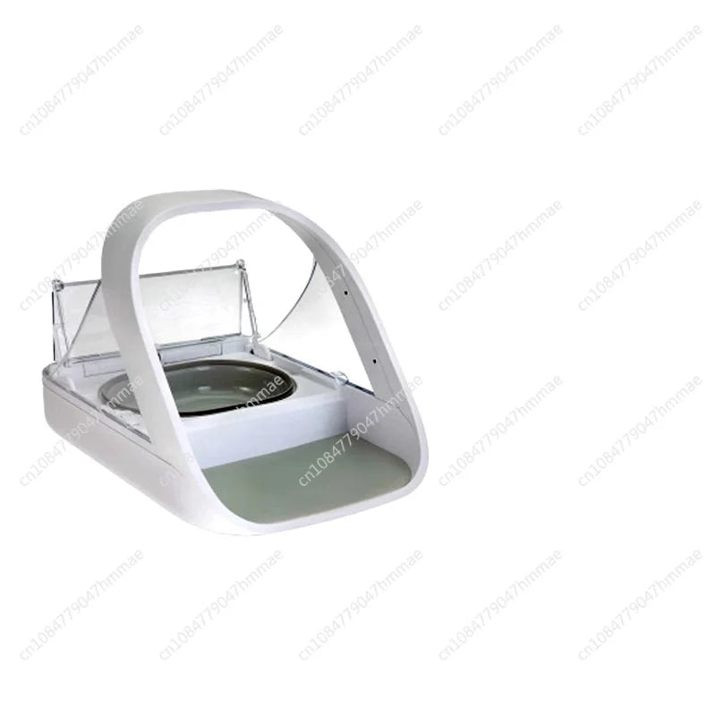 Smart chip recognition induction multi automatic feeder wet food preservation pet  bowl insect control