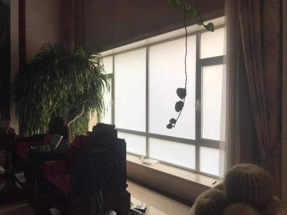 Customizable size High Quality Self Adhesive Electric Foil/Smart PDLC Film for Building Glass With Privacy Protection Switchable