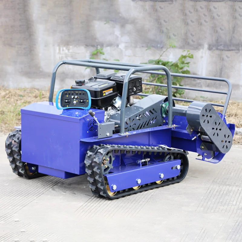 Customized High Quality All Terrain  Mower Can Cut Small Shrub forests Remote Control Flail Lawn Mower