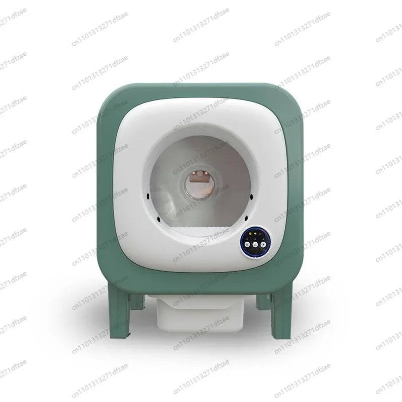 Fully Automatic Cleaning Electric Cat Litter Box With Camera, Large Pet Compartment, Semi Enclosed Smart Cat Toilet