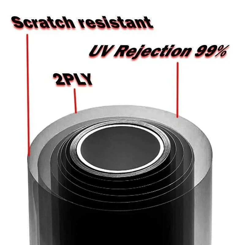 Car Window Tint Film VLT 300CM Home Decorate Window Glass Film Solar Protection Sheets Tinted Film Nano Ceramic Shading Film