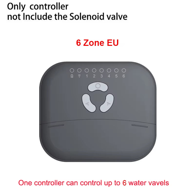 Wifi Smart Sprinkler Controller 4/6/8 Zone Garden Watering Timer Smart Watering System Alexa Google Home Tuya Smart Life