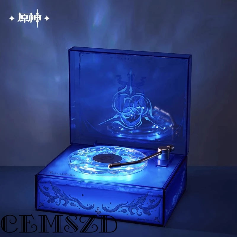 [Genuine] Game Genshin Impact Neuvillette Bluetooth Speaker Cosplay Anime Cartoon Masquerade Accessories Props Christmas Gifts