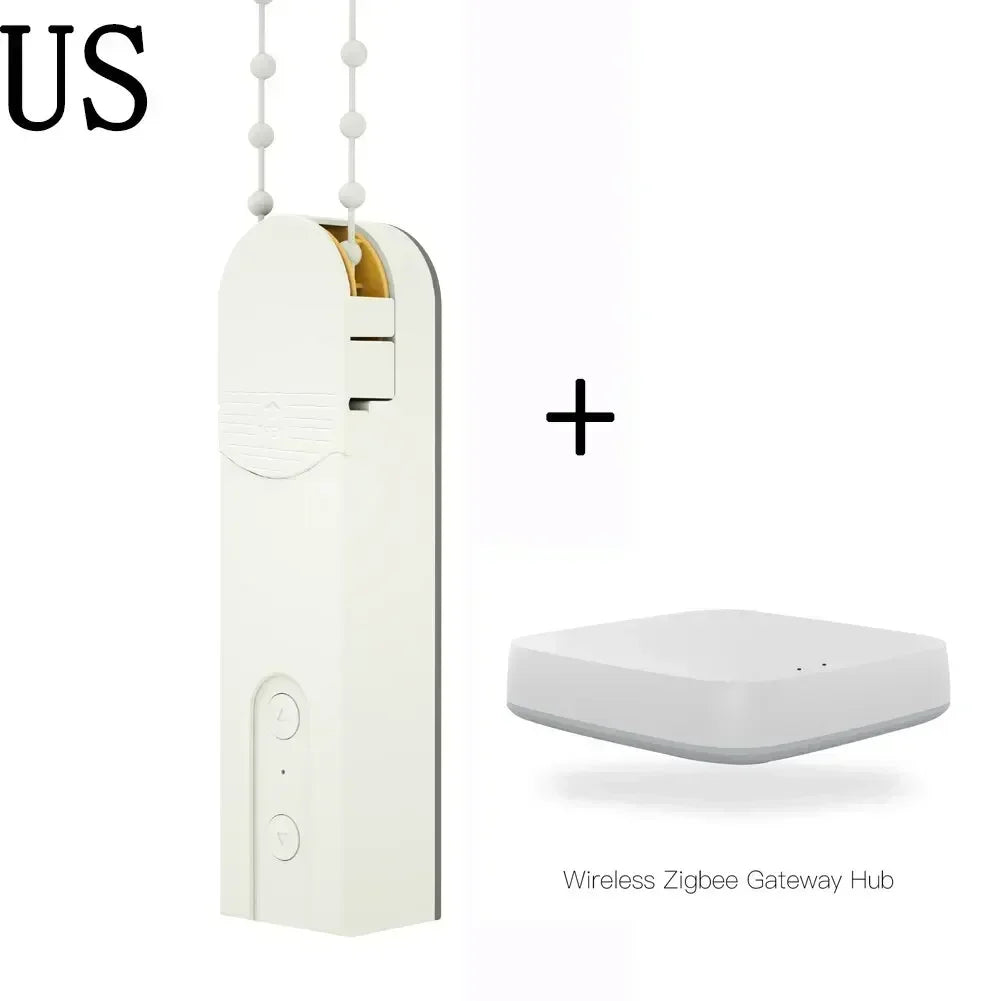 MOES New ZigBee Smart DIY Motorized Roller Blinds/Shades Drive Motor Hub Tuya Smart Life APP Alexa Google Home Voice Control