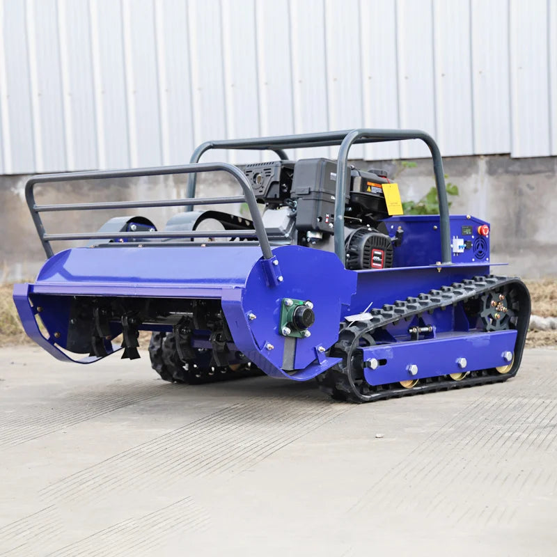 Customized High Quality All Terrain  Mower Can Cut Small Shrub forests Remote Control Flail Lawn Mower