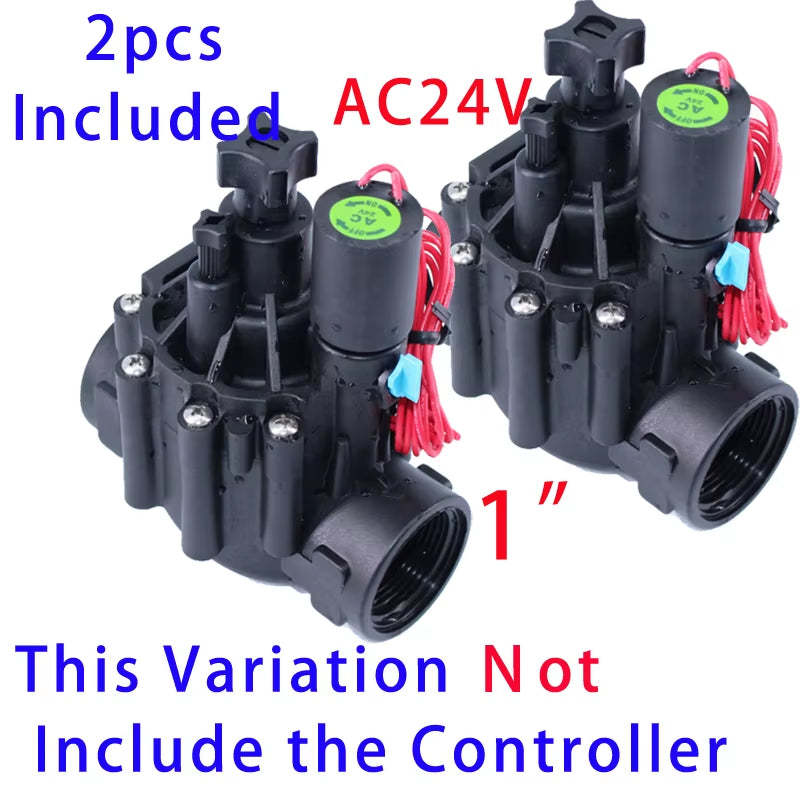 6 Zone WIFI Connect Tuya Smart Home Watering Timer and Garden Irrigation Controller Water Solenoid Valve Irrigation Timer System