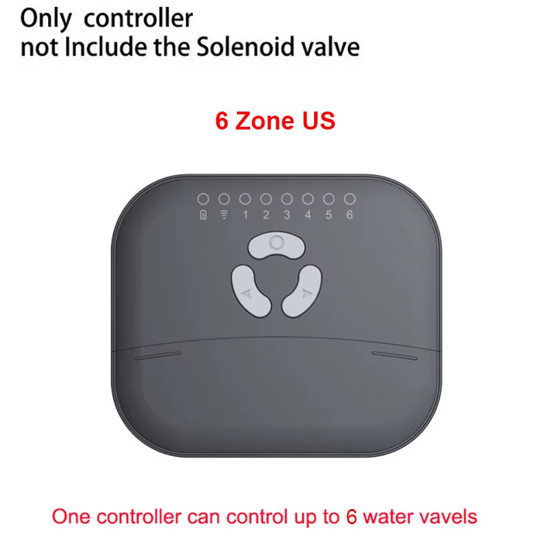 Wifi Smart Sprinkler Controller 4/6/8 Zone Garden Watering Timer Smart Watering System Alexa Google Home Tuya Smart Life
