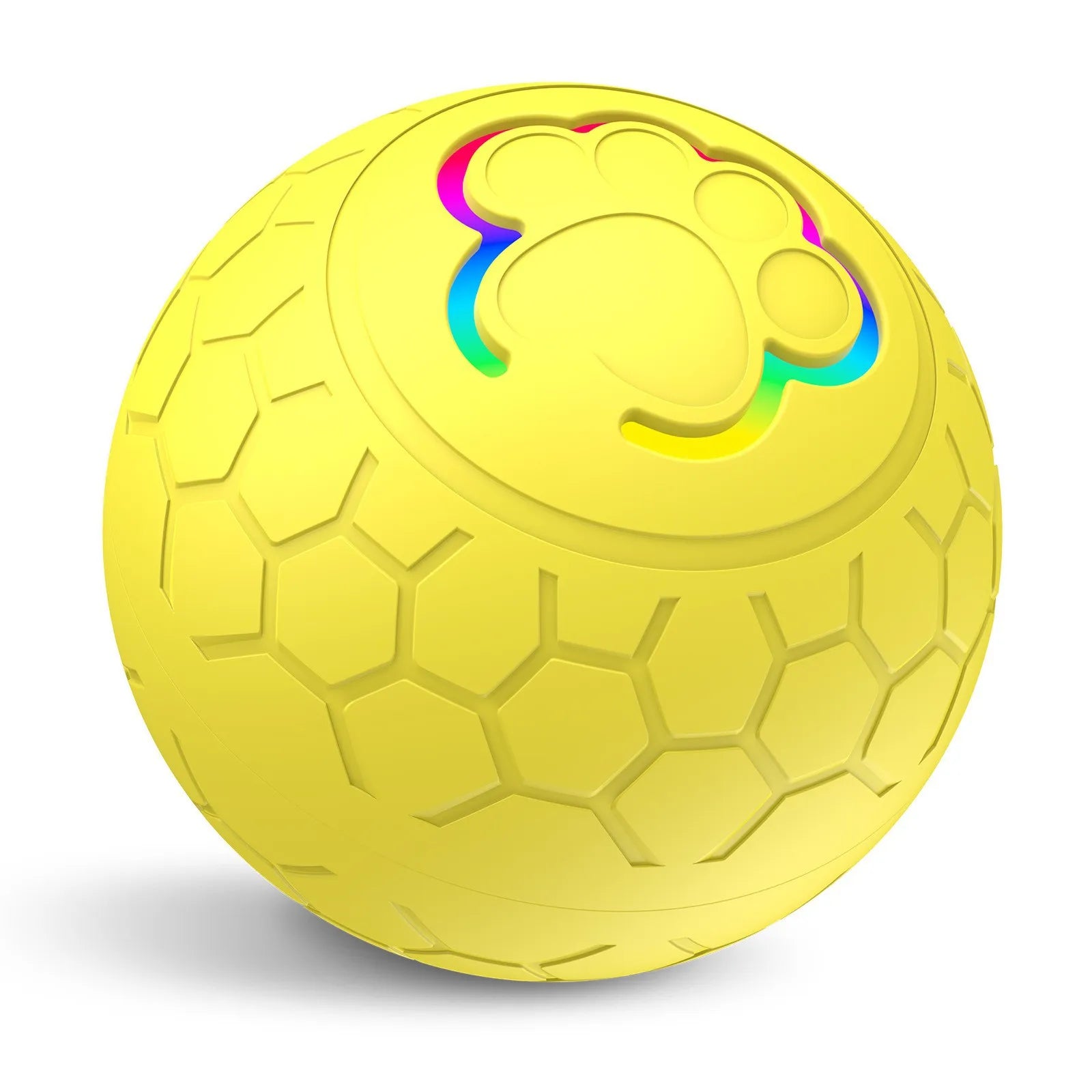 Smart Pet Jumping Balls, Dog Cat Interactive Balls, USB Rechargeable, For Small Dogs, With Colorful Flashing Lights, Two Modes A
