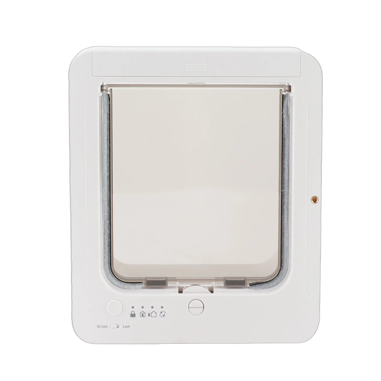 Automatic Cat Door Smart Cat Door Automatic Sensing with Collar Activated Easy Installation Pet Door for Home Collar Cat Door