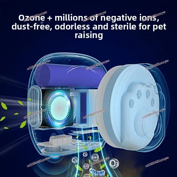 Pet Smart Plasma Taste Purifier Deodorizer Cat Litter  Hamster Cat Litter Box Deodorizer