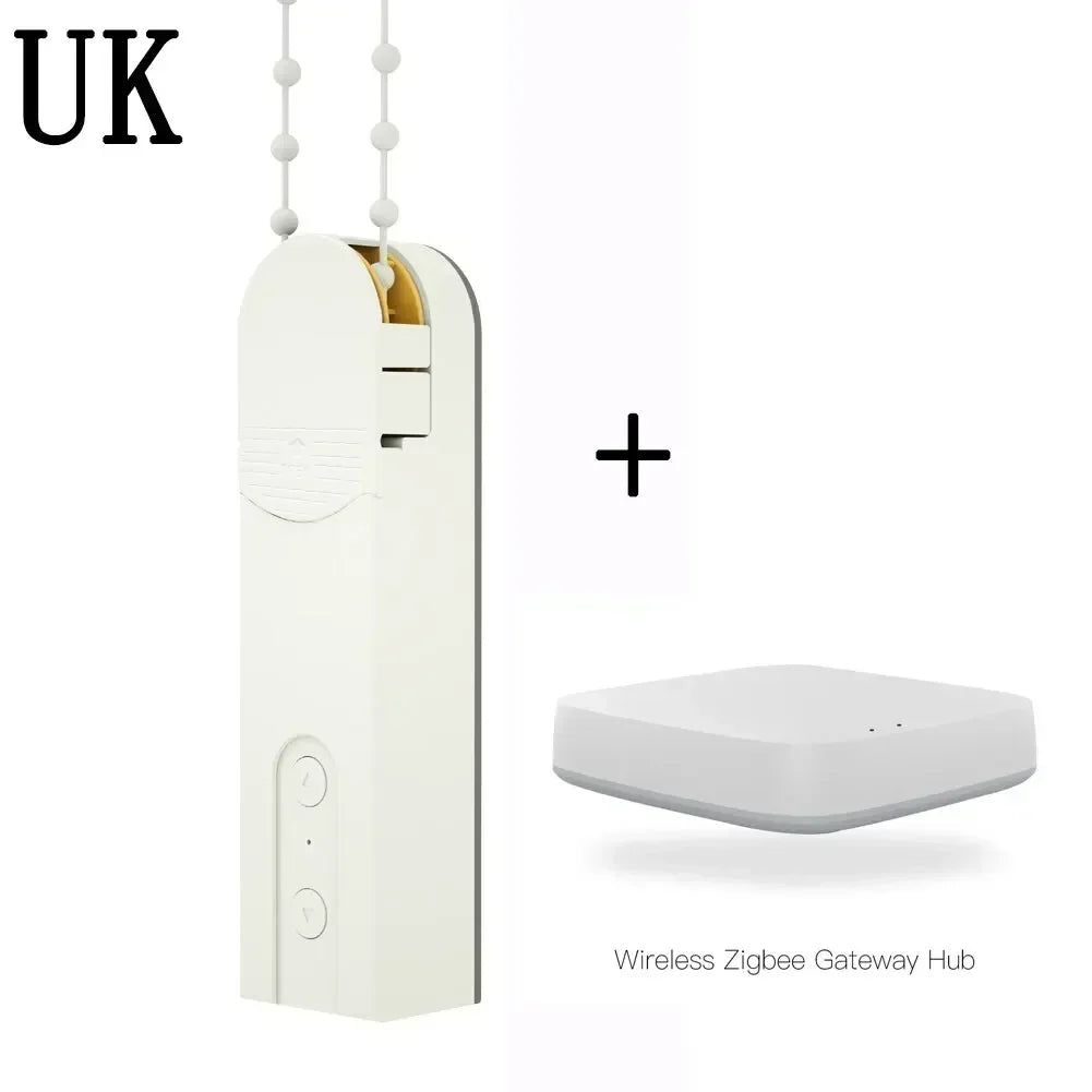 MOES New ZigBee Smart DIY Motorized Roller Blinds/Shades Drive Motor Hub Tuya Smart Life APP Alexa Google Home Voice Control