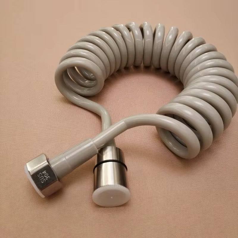 1.5M/2M/3M Telephone Line Shower Hose PU Bathroom Spring Flexible for Water Plumbing Toilet Bidet Sprayer Bathroom Accessories