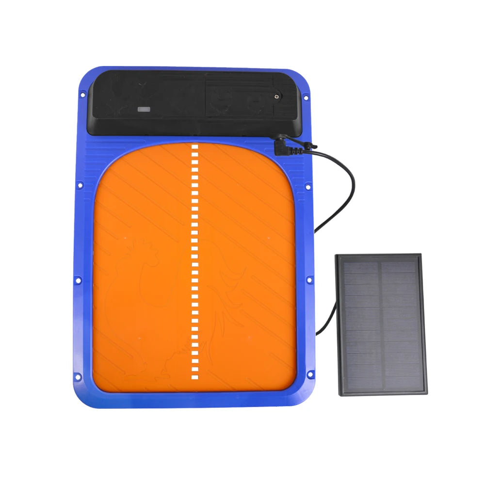 New smart chicken coop door Automatic chicken coop door opener Light-sensing brightness sensing principle pet door