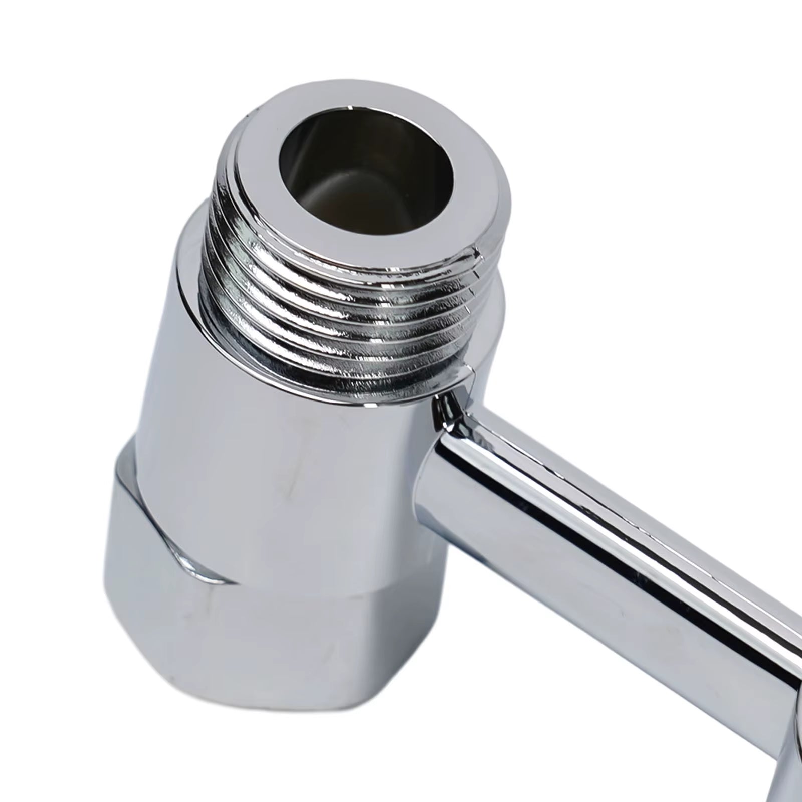 Shower Holder Degrees Rotatable No Punch Stand for Shower Head Brass Chrome Hand Shower Head Mounting DN15 1/2 Inch Thread