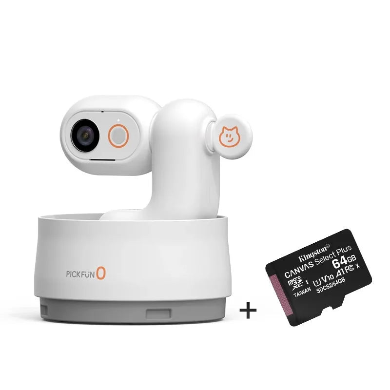 Pickfun Pet AI Monitoring Camera | WiFi monitoring, remote viewing, voice chat, pet behavior detection, smart home security