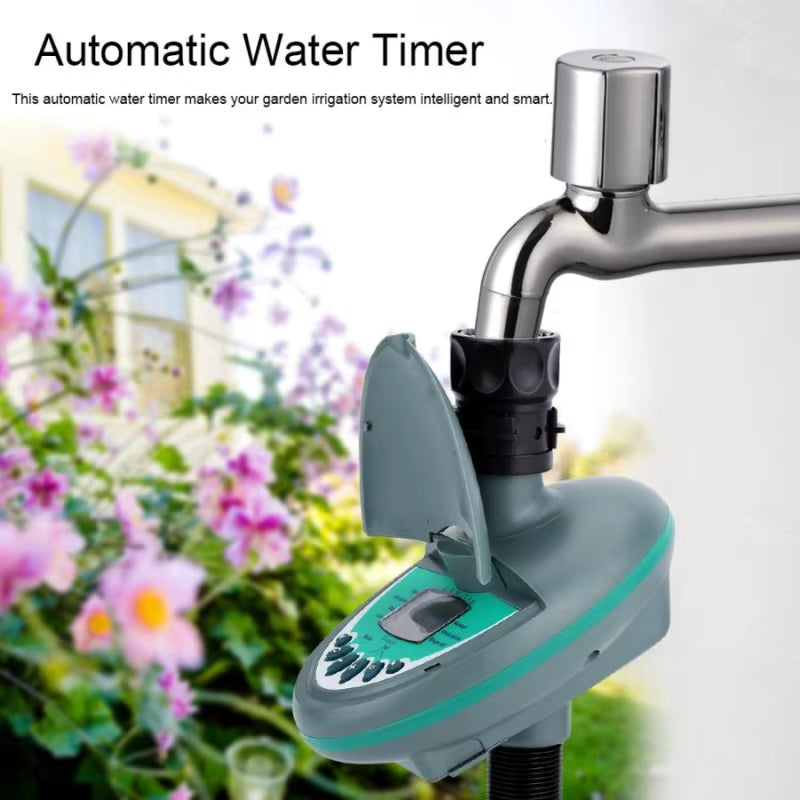 A21I-Home Automatic Smart LCD Display Water Timer Controller Electronic Garden Irrigation Watering Timer System