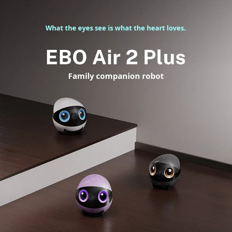 Control and Dual Way Audio Communication EBO Air2 Plus Intelligent Pet Robot with App