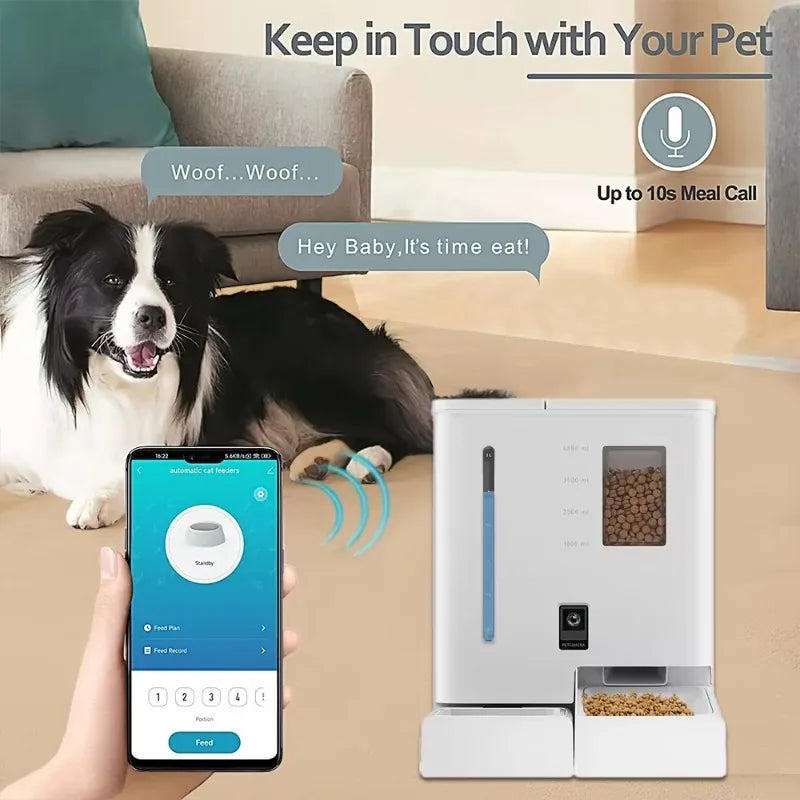 Smart Pet Food Feeder and Water Fountain