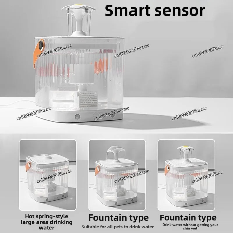 Smart Cat Water Dispenser Circulating Water and Electricity Separation Pump Pet Dog Feeding Water Induction Flow Drinker