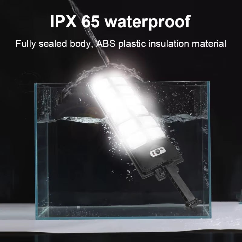 Super Bright 1008 LED Solar Lights Outdoor Street Lamp 3 Modes IPX65 Waterproof Garden Lighting with Smart Motion Sensor
