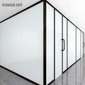 Sunrooms Smart Switchable Tempered Glass Window ,Transformers Control Smart Glass Film Customizable size
