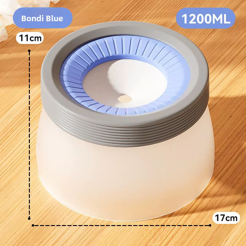 Floating Dog Bowl Pet Waterer Suspension Water Basin Small Dog Drinking Hine Bear Dog Water Dispenser No Brand Smart