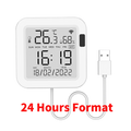Tuya WiFi Temperature Humidity Smart Sensor With Backlight for Smart Home Var SmartLife Work with Alexa Google Assistant
