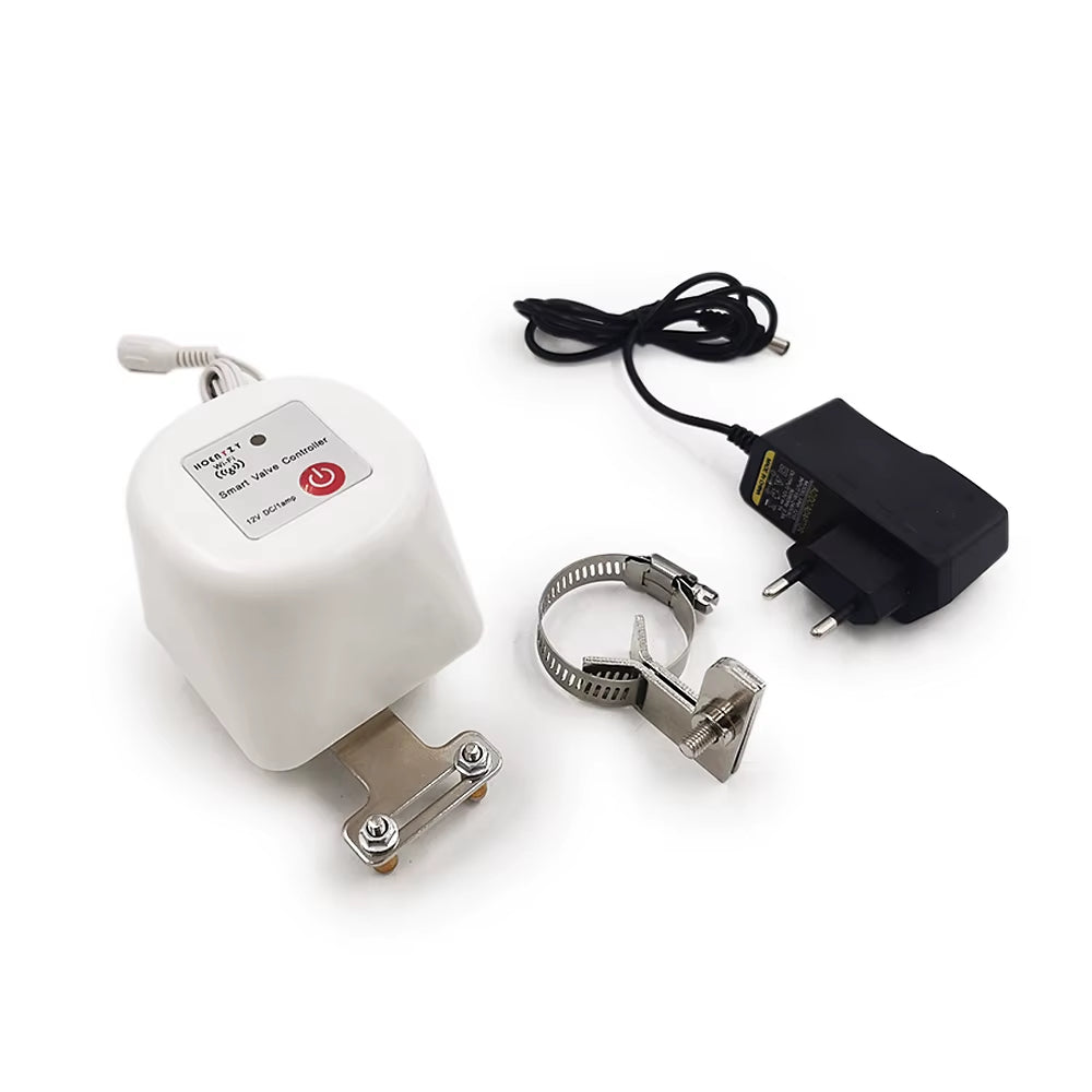 Smart Home Automation Control Valve Tuya Zigbee Wireless Control Gas Water Valve for Gas Work with Alexa,Google Assistant