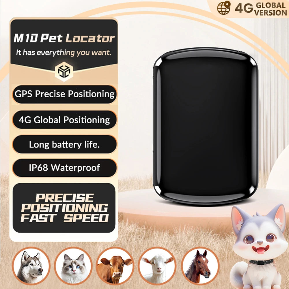 GPS Pet Tracker with Adjustable Collar