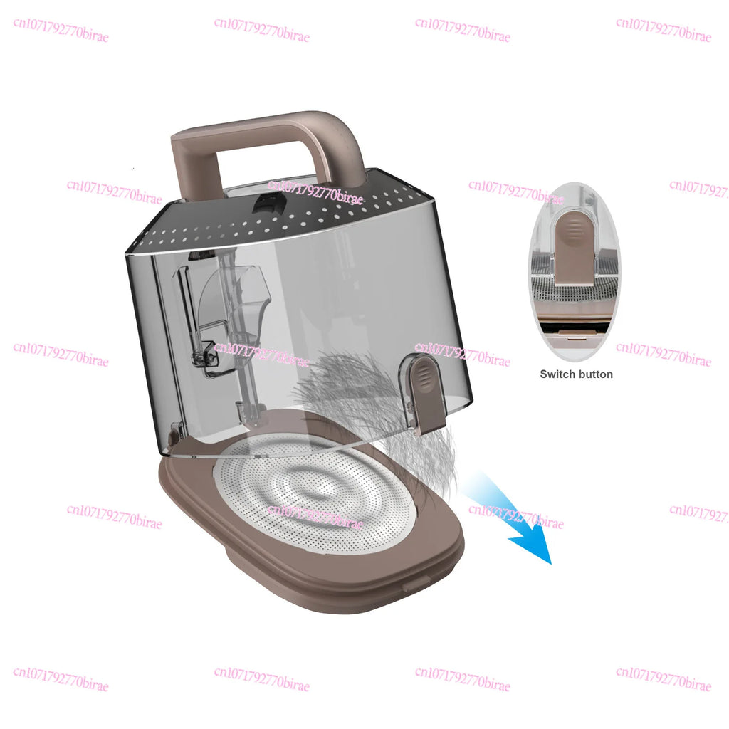 Pet Smart Hair Trimmer, Hair Suction and Combing Integrated Machine, Electric Push and Shear, Multi-functional Vacuum Cleaner