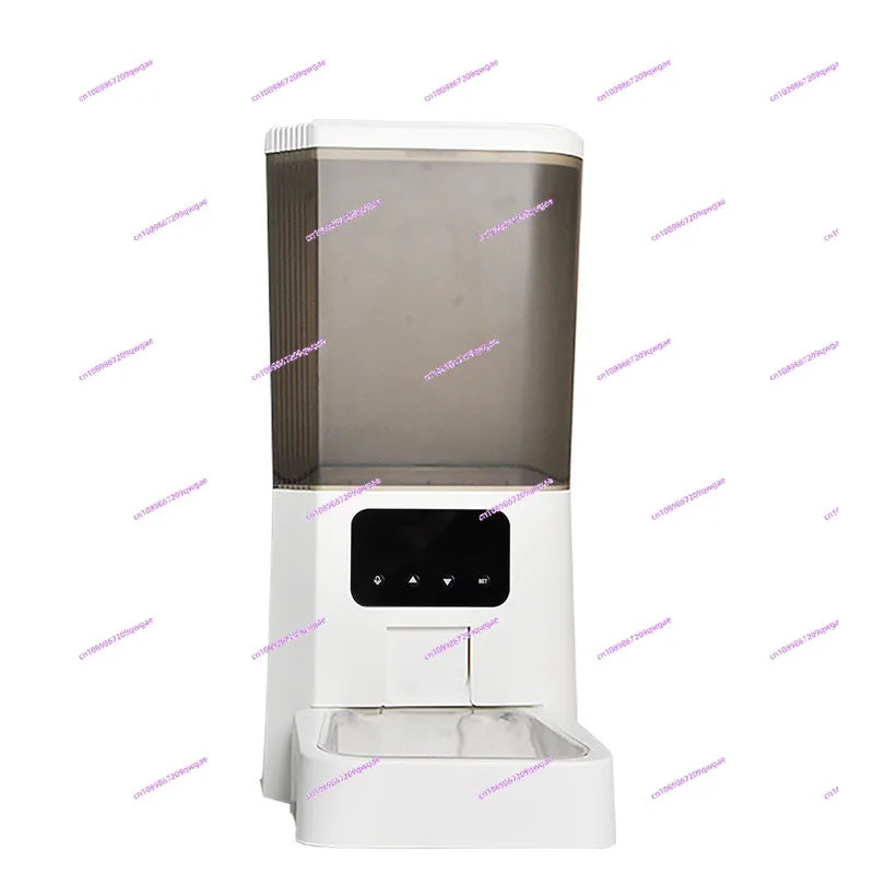 New smart pet automatic feeder, cat and dog regular quantitative automatic feeding machine cat food dog food bowl