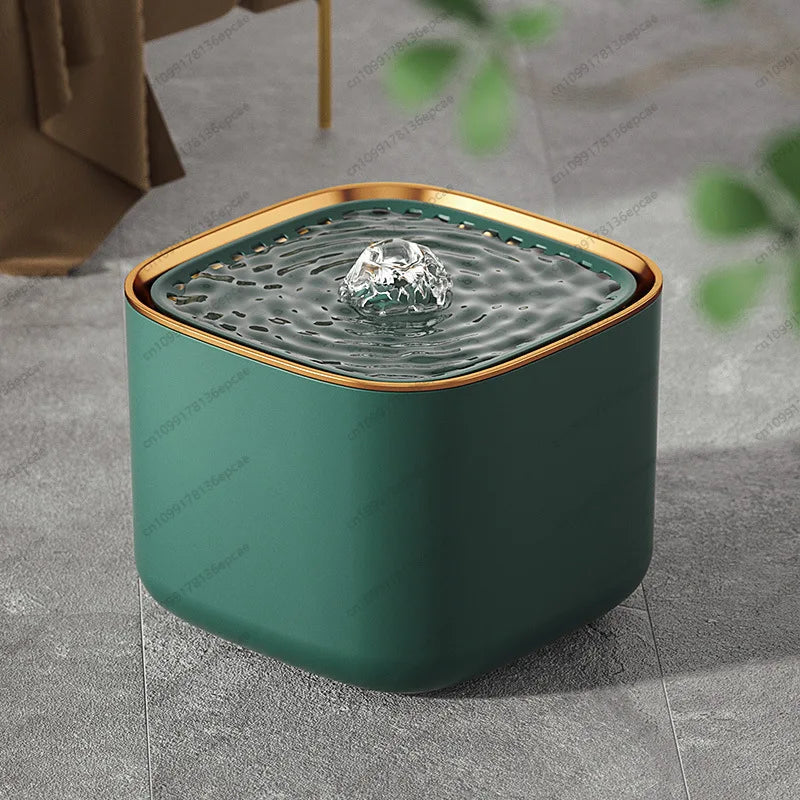 Cat water dispenser Automatic filter circulating live water Large capacity smart pet water dispenser