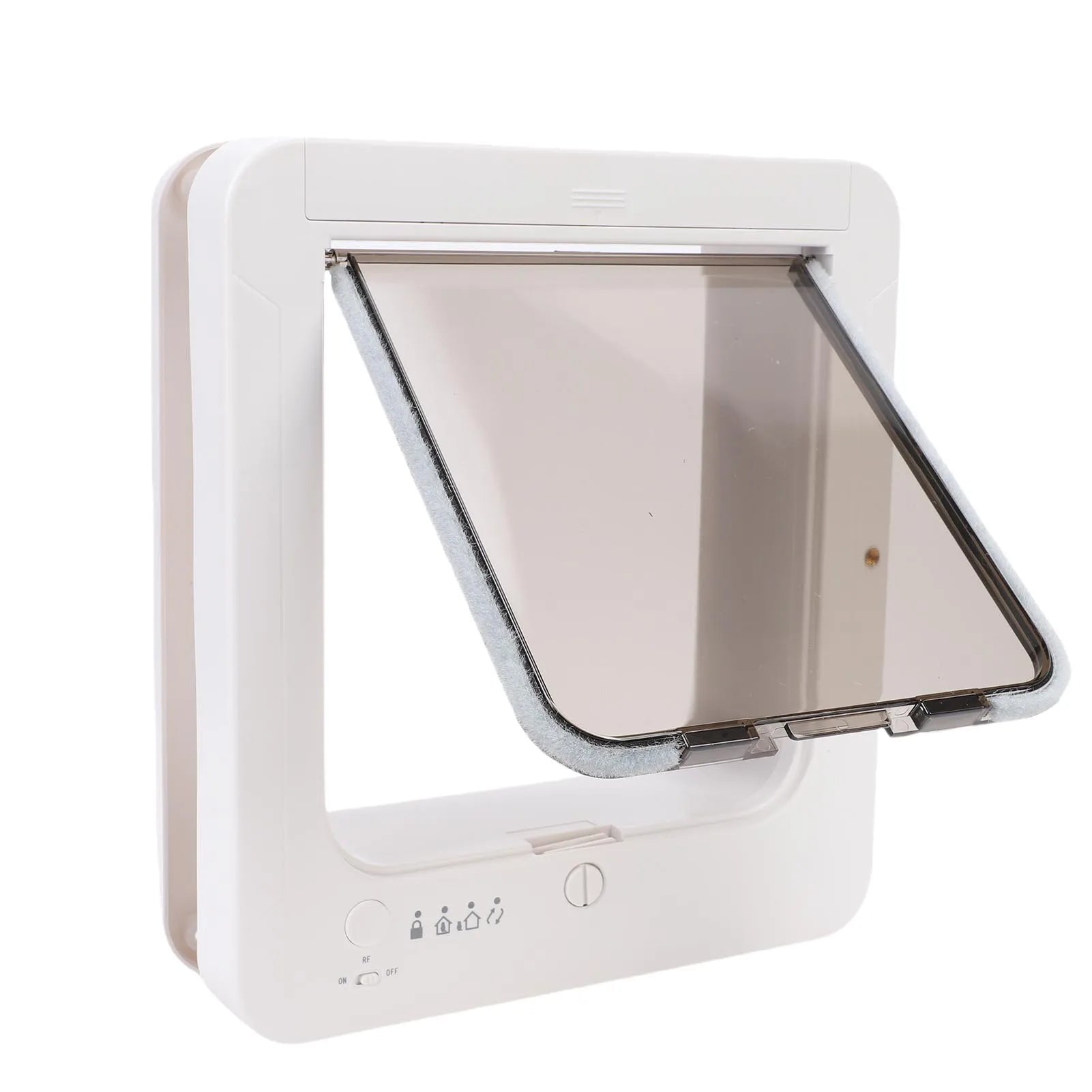 Smart Cat Door Automatic Sensing with Collar Activated Easy Installation Pet Door for Home Automatic Cat Door