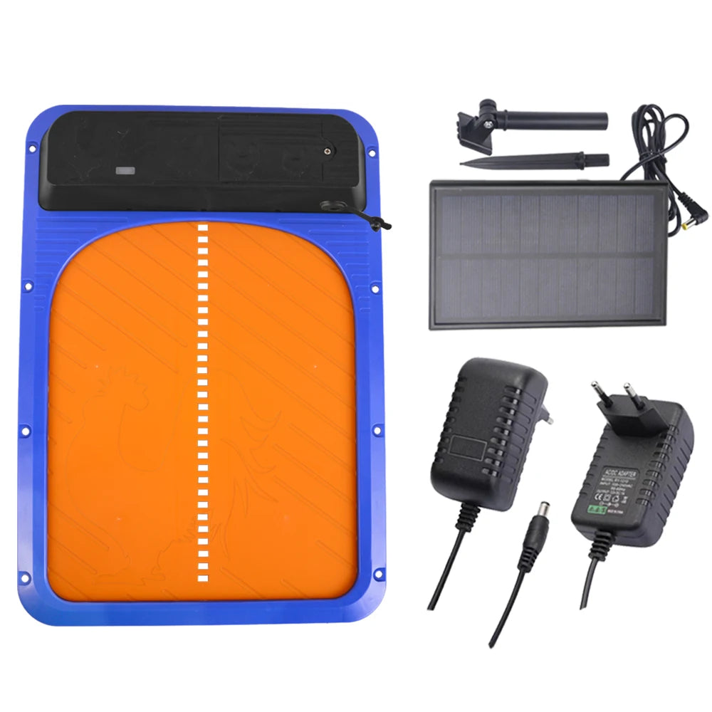 New smart chicken coop door Automatic chicken coop door opener Light-sensing brightness sensing principle pet door