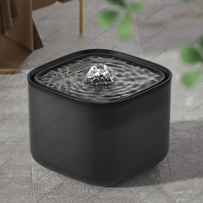 Cat water dispenser Automatic filter circulating live water Large capacity smart pet water dispenser