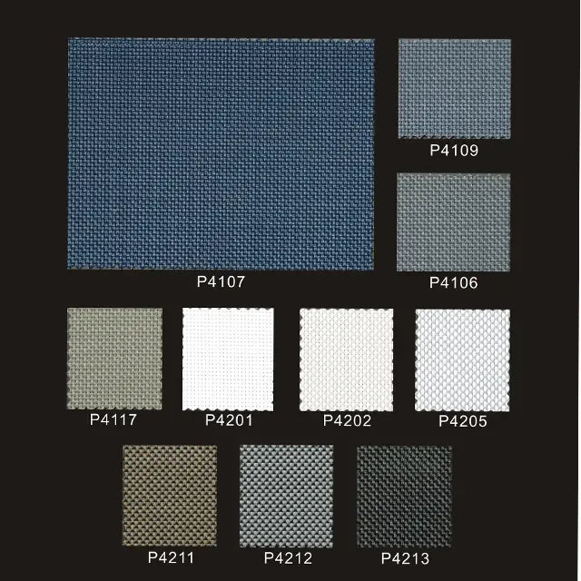 Automatic Smart Remote Control Ziptrack Windproof and Waterproof Outdoor Roller Blinds Outdoor Heavy Duty Blinds