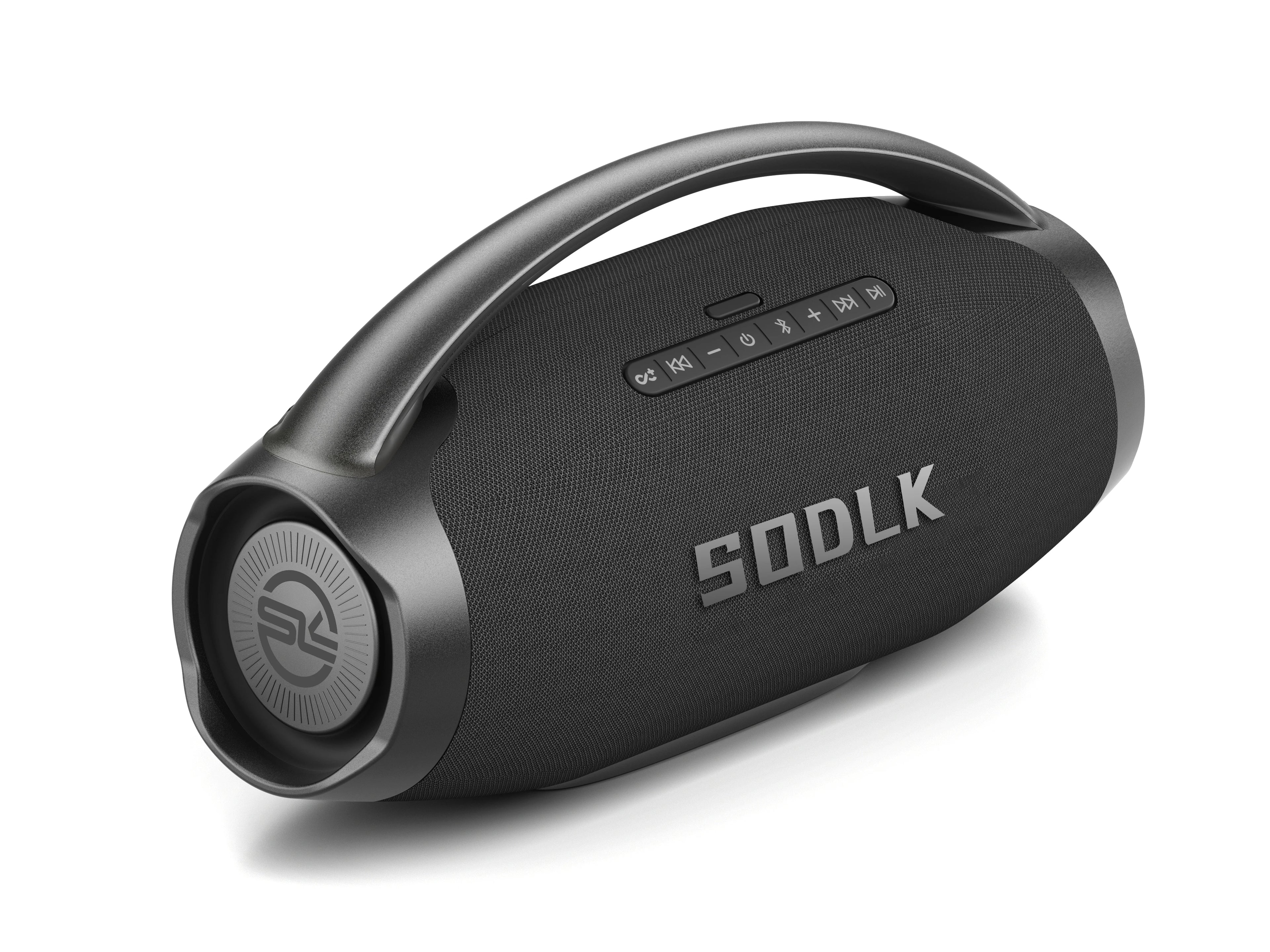 2025 SODLK S1619 Private Mold Party Super Bass Bluetooth Outdoor Speaker Subwoofer Karaoke Speakers with Wireless Microphone