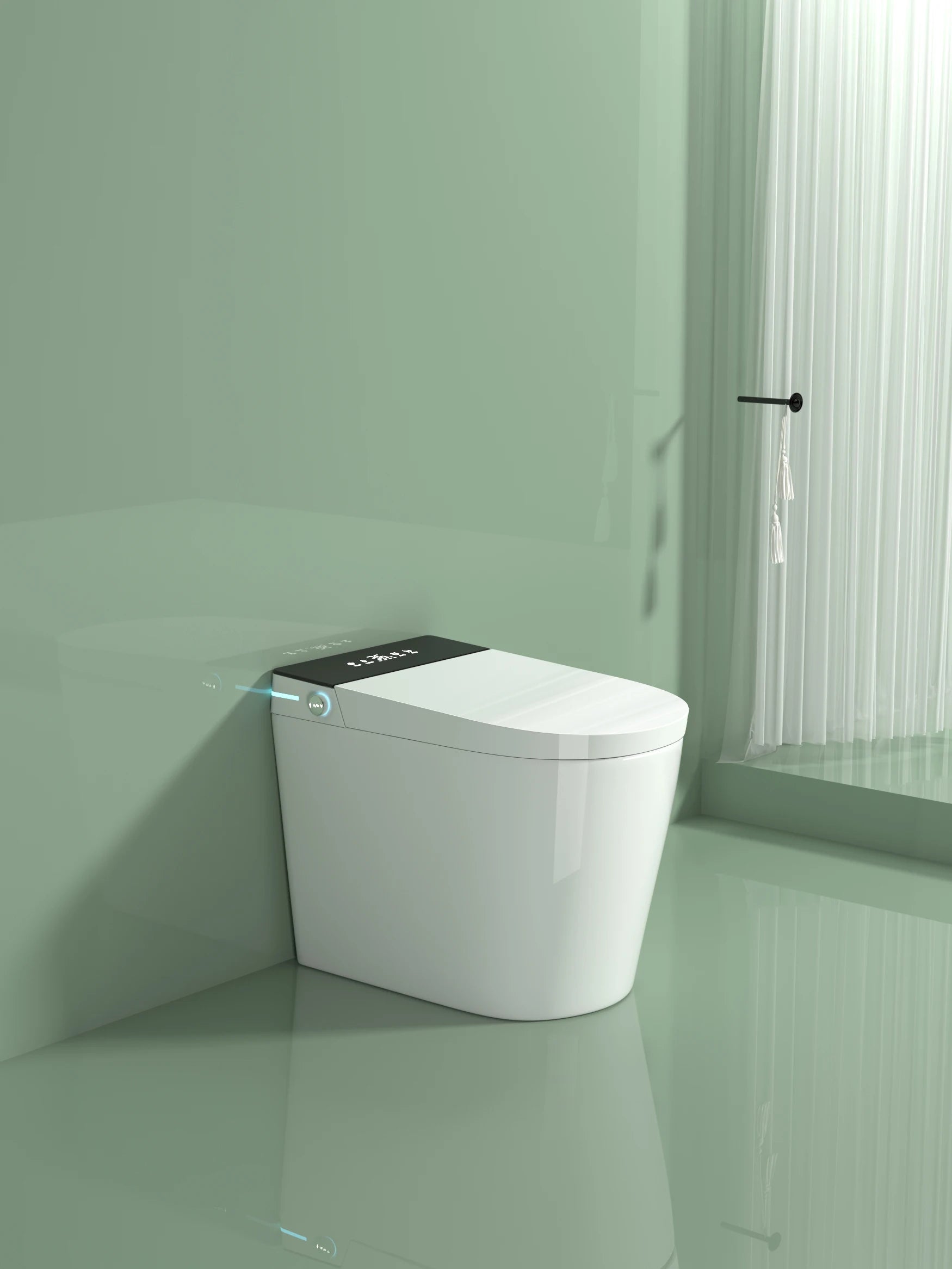 Smart Bathroom Floor Mounted Toilet