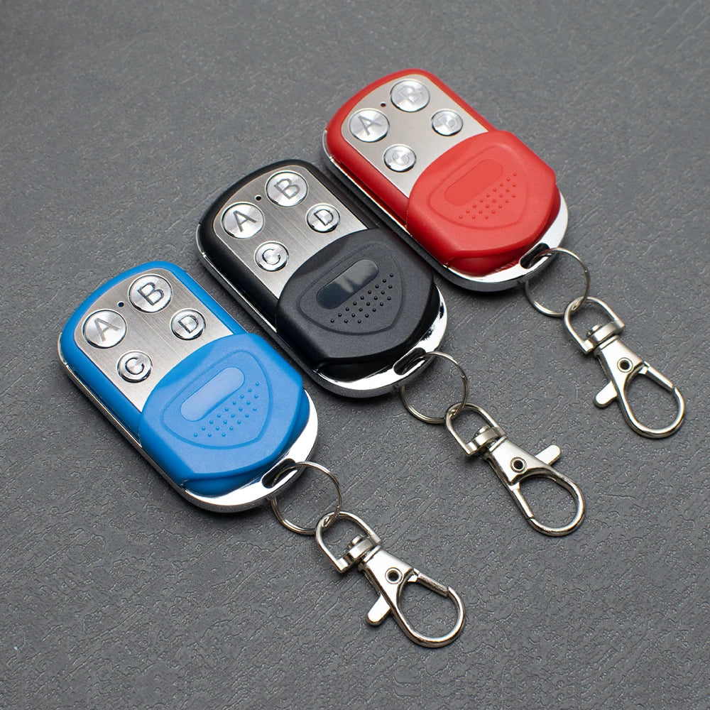 For 8 / 10 DIP Switch Garage Door Remote Control Clone Fixed Code 300MHz 303MHz 315MHz 330MHz 433MHz 433.92MHz 868MHz Fixed Code