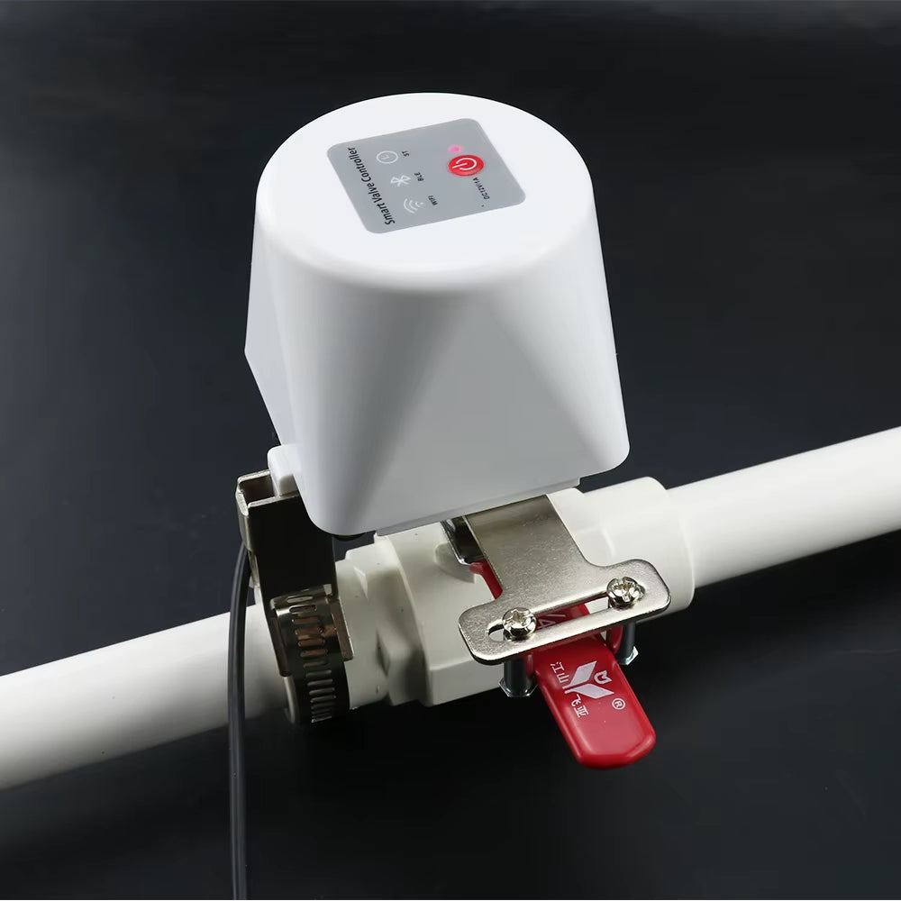 Tuya Wifi Water Valve Gas Shutoff Ball Valve Timer Garden Smart Faucet Controller Support Alexa Google Assistant Smartlife