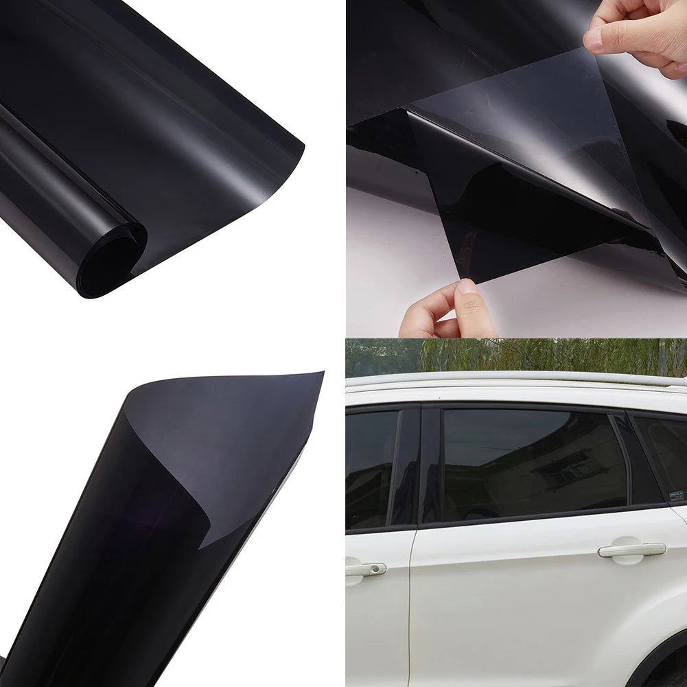 Black Car Window Tint Film Glass Auto Sticker House Commercial Solar Film