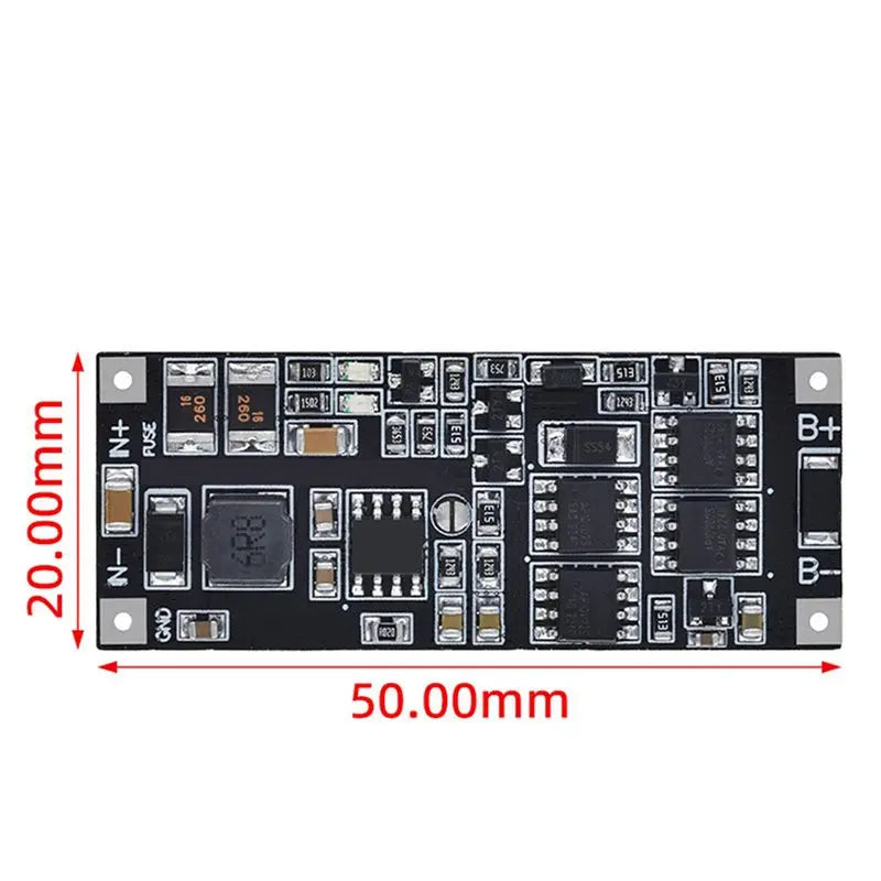AAAEL-2X DC 12V/15V 50W 4A UPS Power Supply Module Uninterruptible Power Control Board 3S Charging Step Up Protection Module