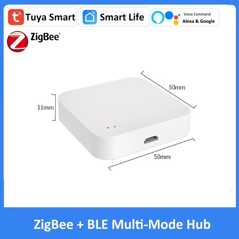 Alexa Google Tuya Zigbee Hose Faucet Watering Timer Controller Sprinkler Smart Garden Irrigation System Soil Moisture Detector