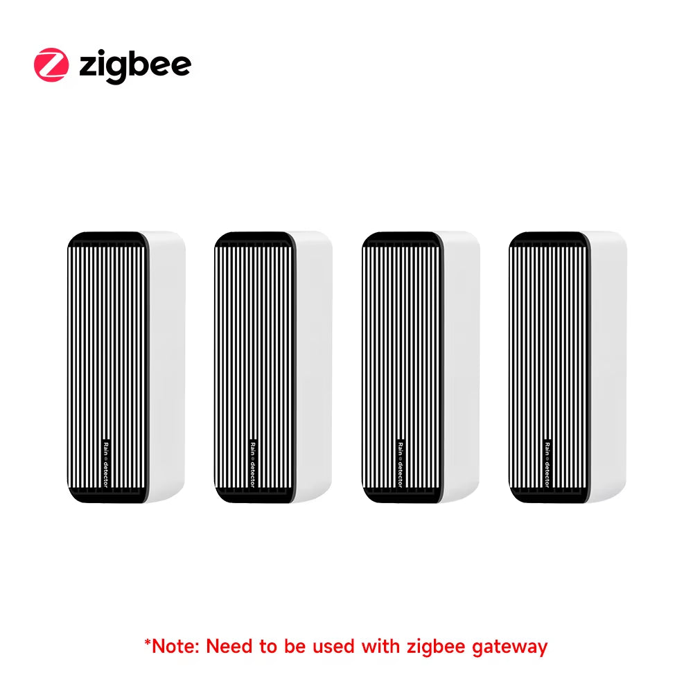 Rain Sensor Alert Wifi Zigbee for Tuya Google Assistant Amazon Alexa Smartlife Real-Time Data Collection Detection of Rainfall