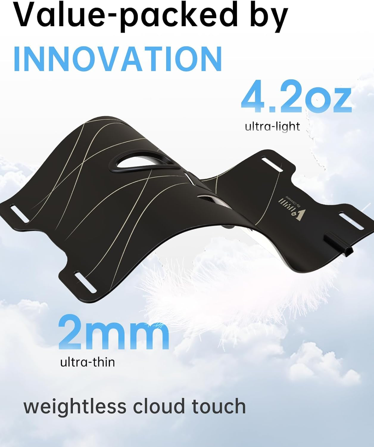 Red Light Therapy Mask: 292 Leds High Energy Professional Infrared Red Light Therapy Device for Face Led Lighting Facial Mask Replace Photon Rejuvenation - Black