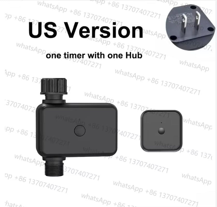 Smart Garden Watering Timer Wifi Automatic Drip Irrigation Controller Water Valve Garden Automatic Watering System