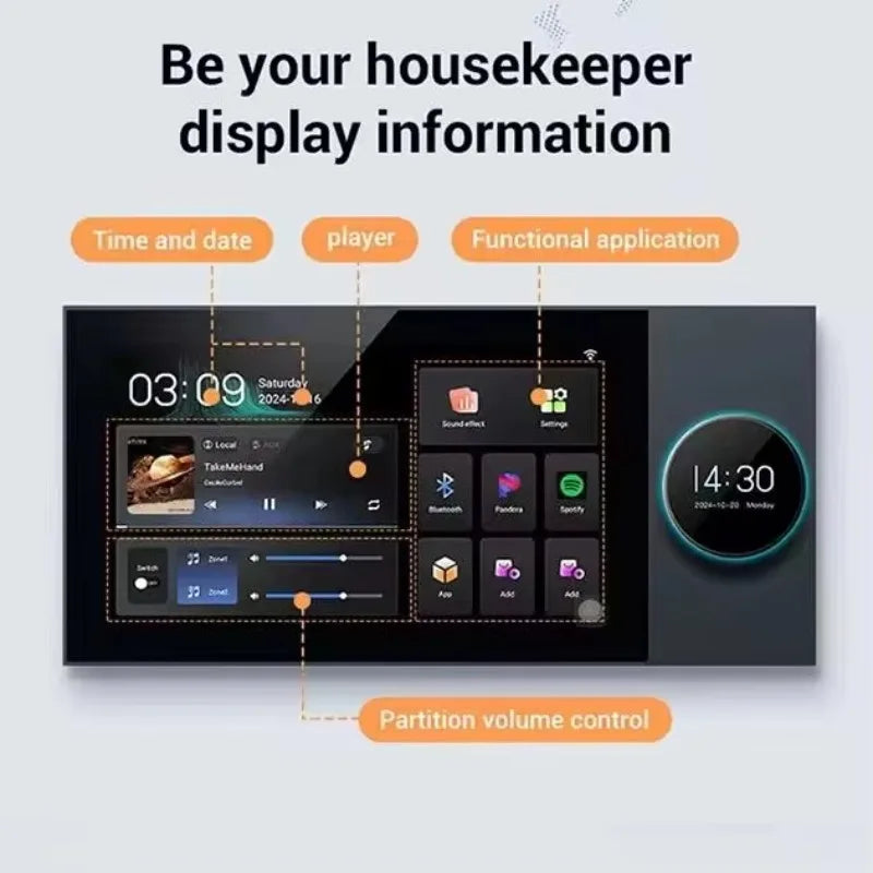 STLF 7-Inch Smart Q7 Wireless Home Automation Central Control Panel