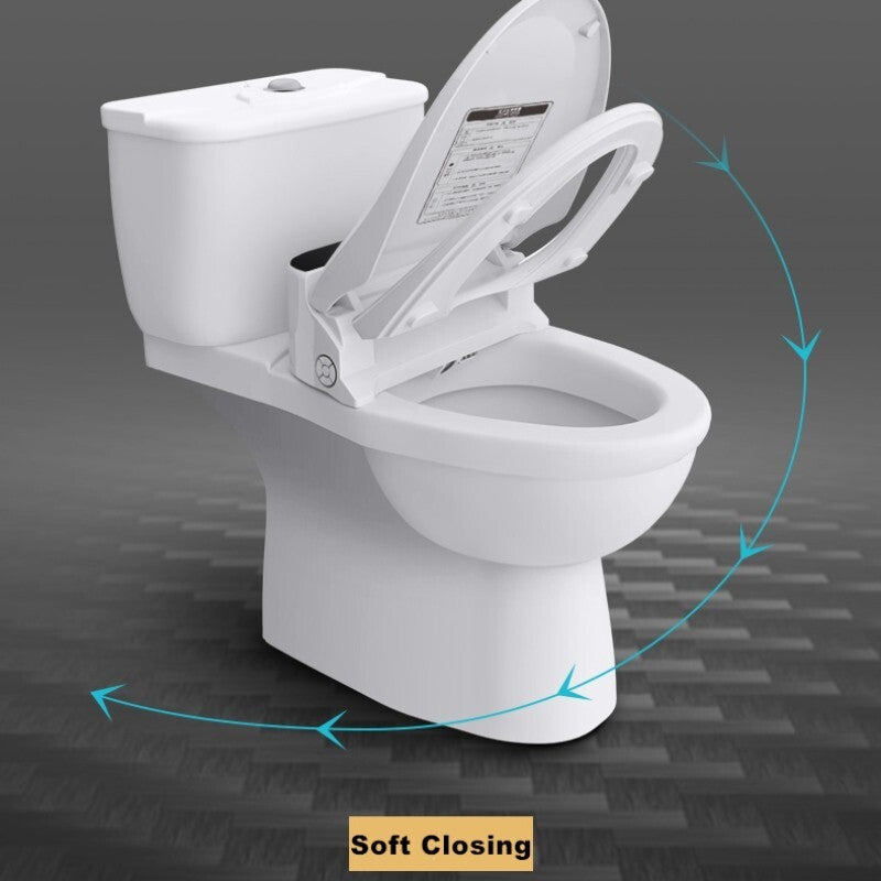 Electric Toilet Seat Bidet Cover Massage Mode Smart Washlet Heated Water Clean