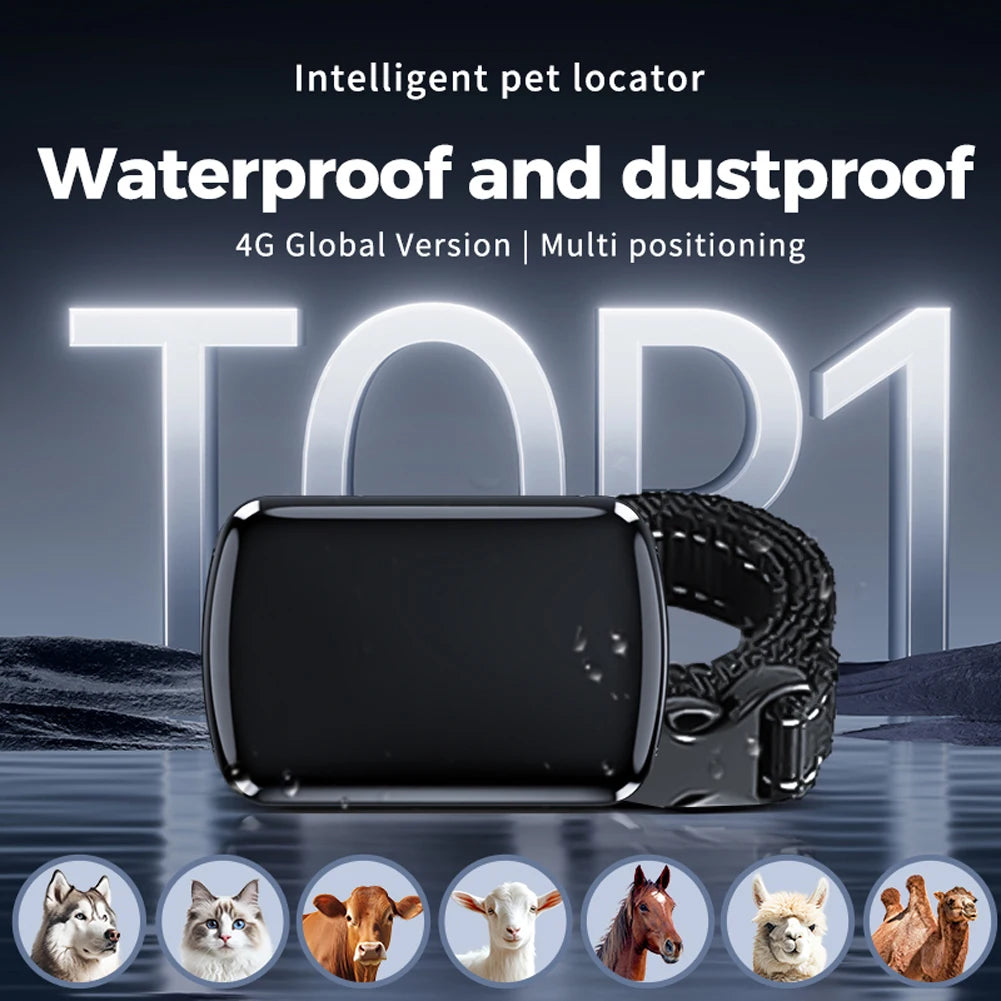 GPS Pet Tracker with Adjustable Collar