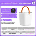 Smart Electric Pet Food Container Vacuum Seal Moisture Proof Large Capacity Light Shield Visible Window Long Battery Life